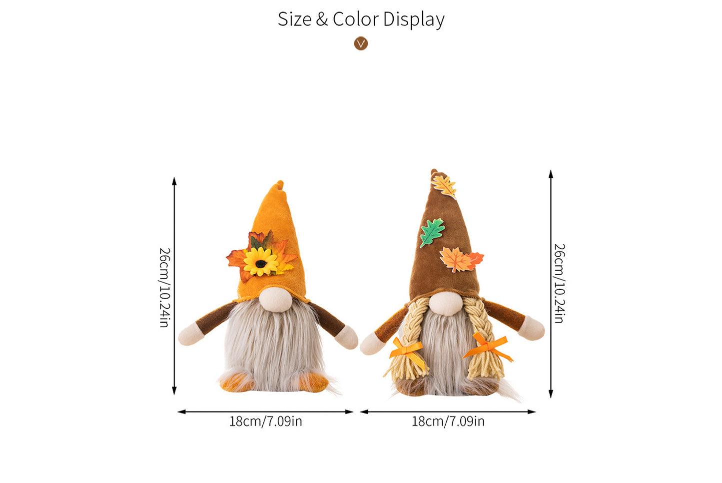 *Thanksgiving Decorative Gnome Figurine