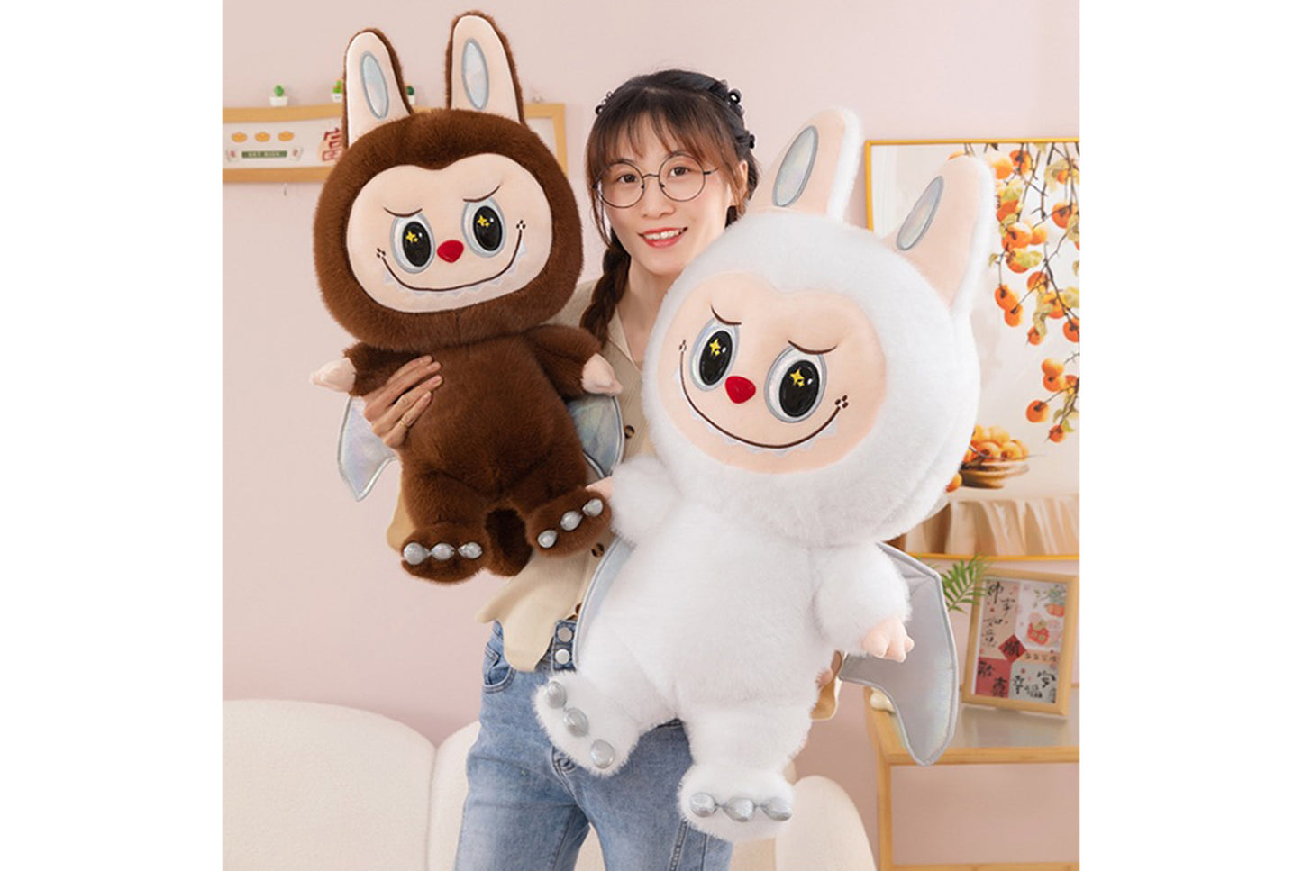 Angel Labubu Plush Toy