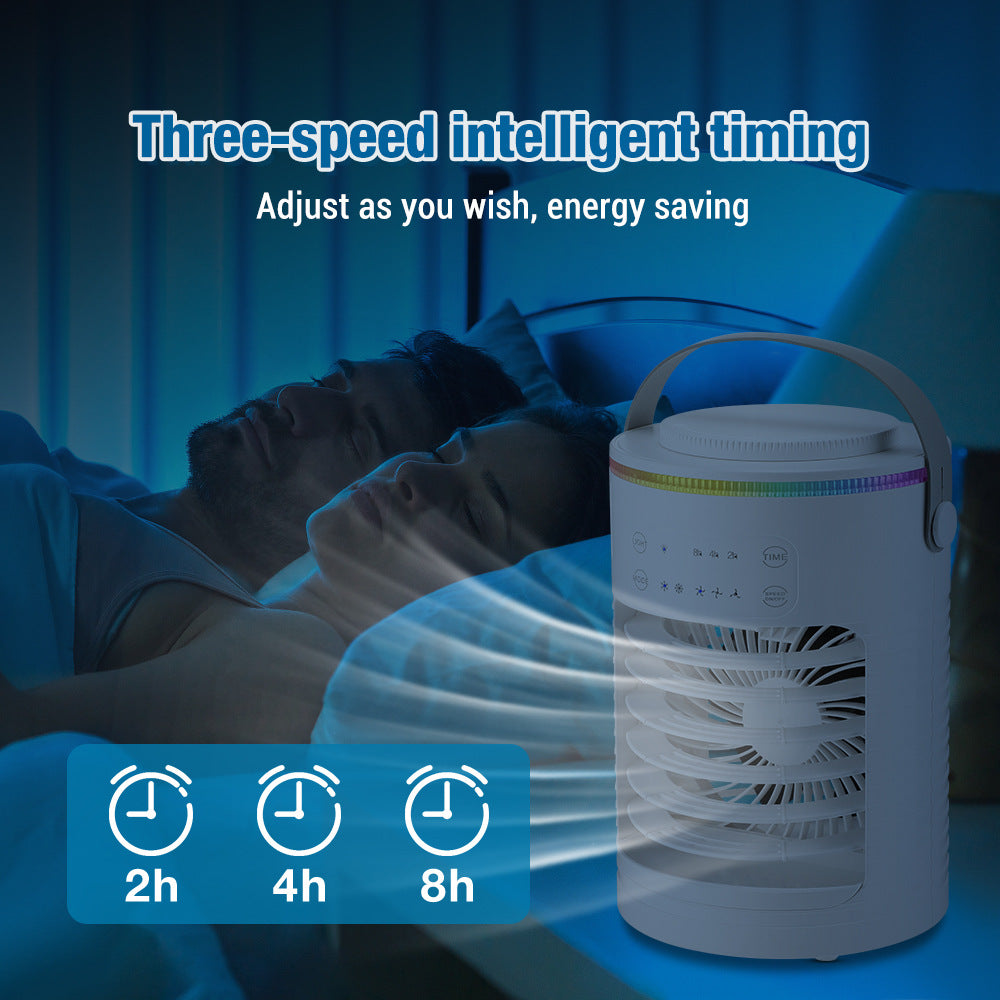 # Water-Cooled Spray Desktop Air Cooler
