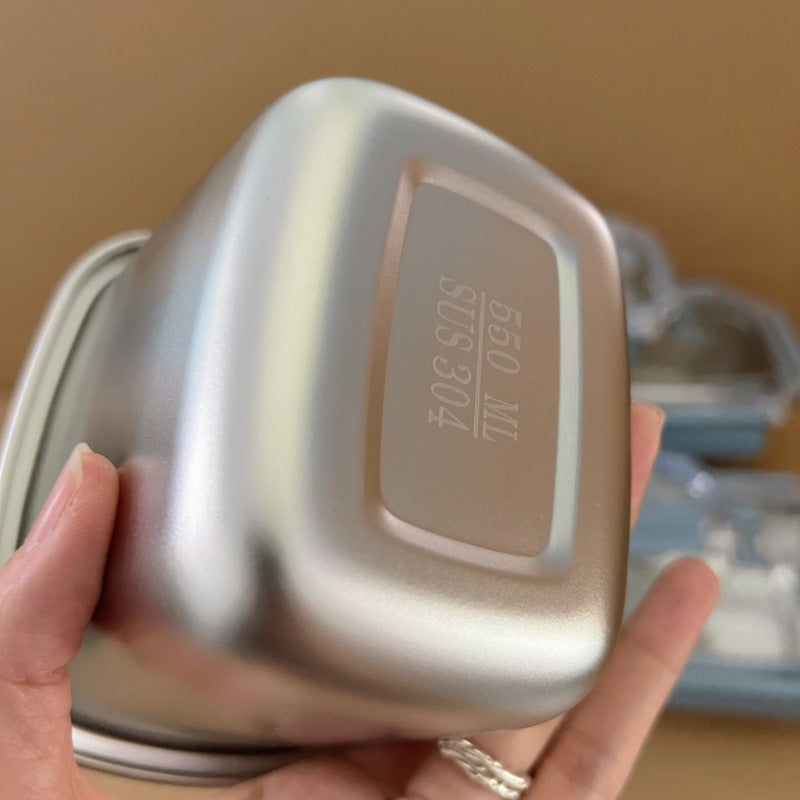 304 Stainless Steel Food Storage Container