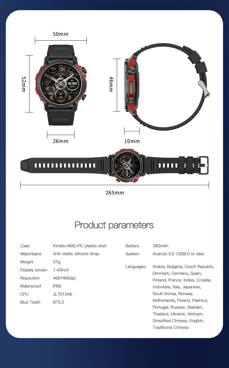 Sports Watch|Outdoor Waterproof