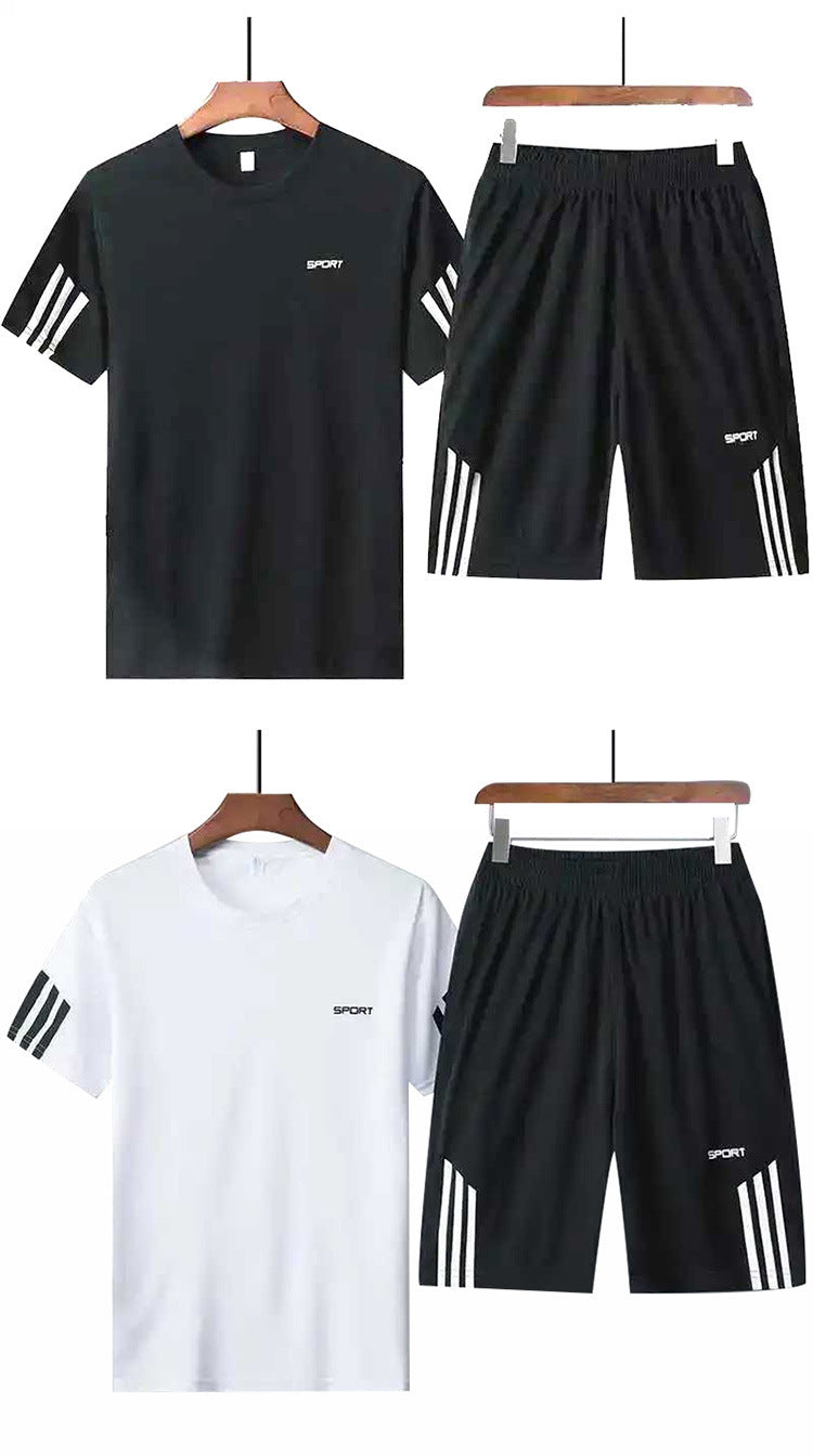 # Men's Summer Quick-Drying Breathable Sports Suit