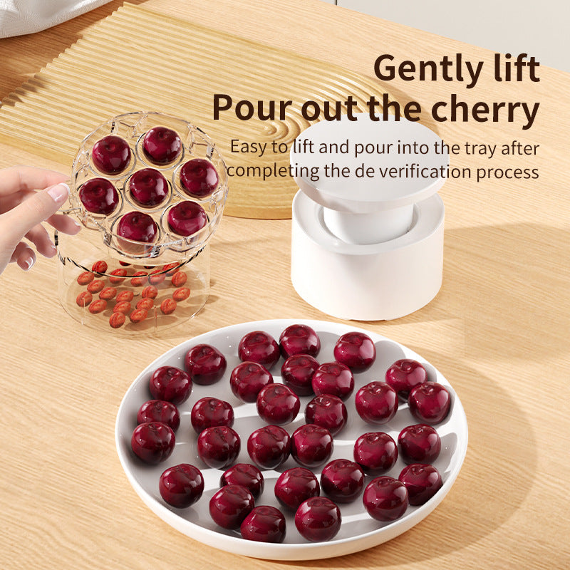 # Seven-Hole Press-Type Cherry Piter