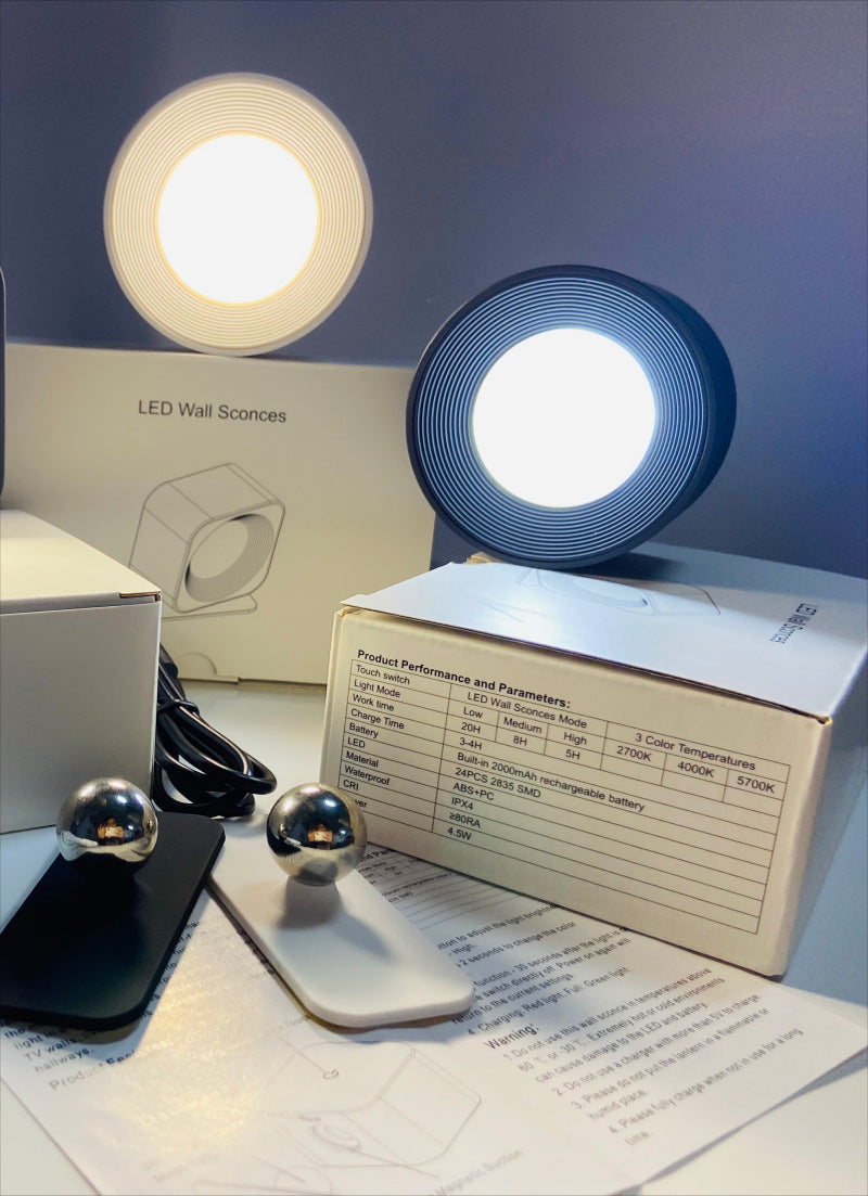 # 360° Rotating Magnetic LED Rechargeable Wall Lamp