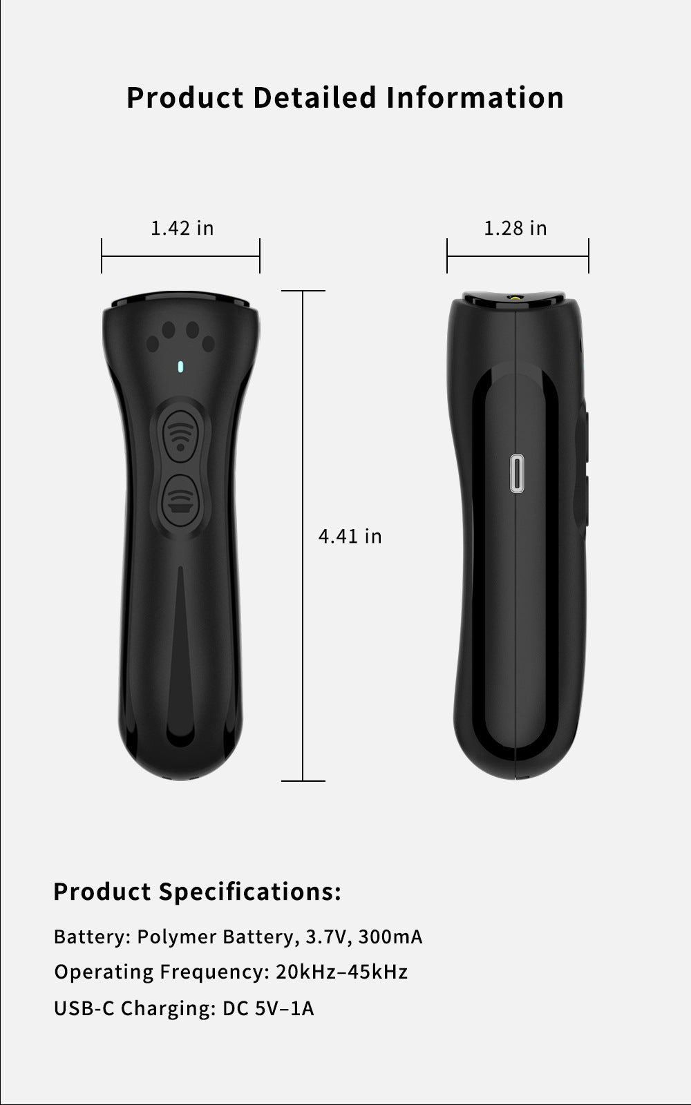 Ultrasonic Automatic Anti-Barking Device