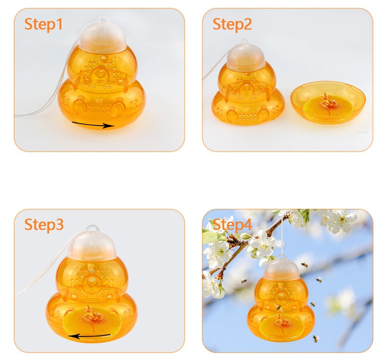 # Gourd-Shaped Bee Trapper