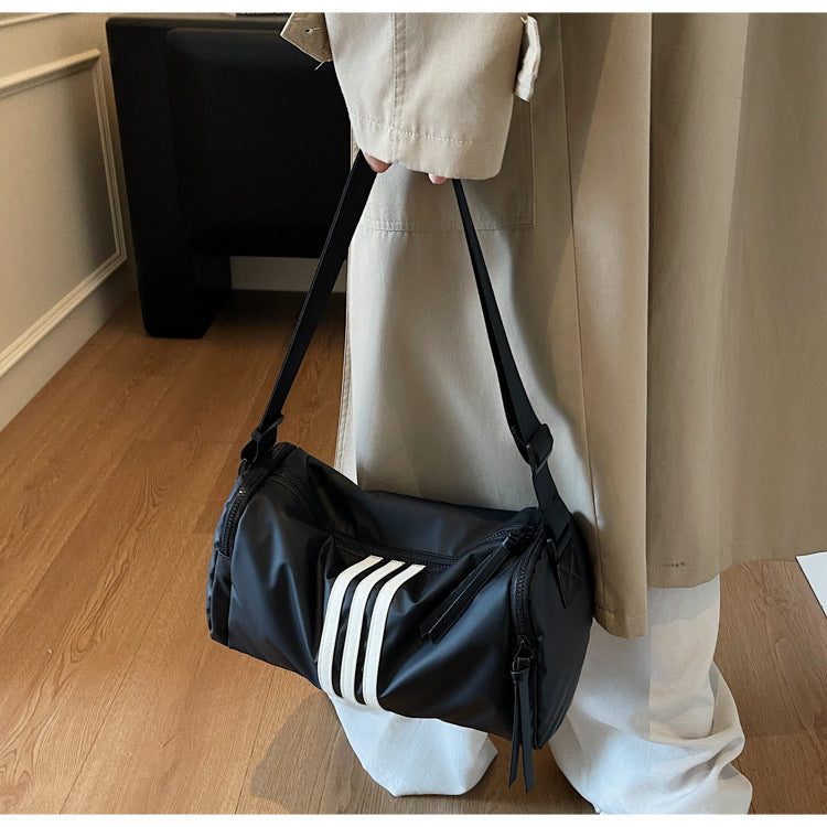 Stylish Sporty Cylindrical Bag