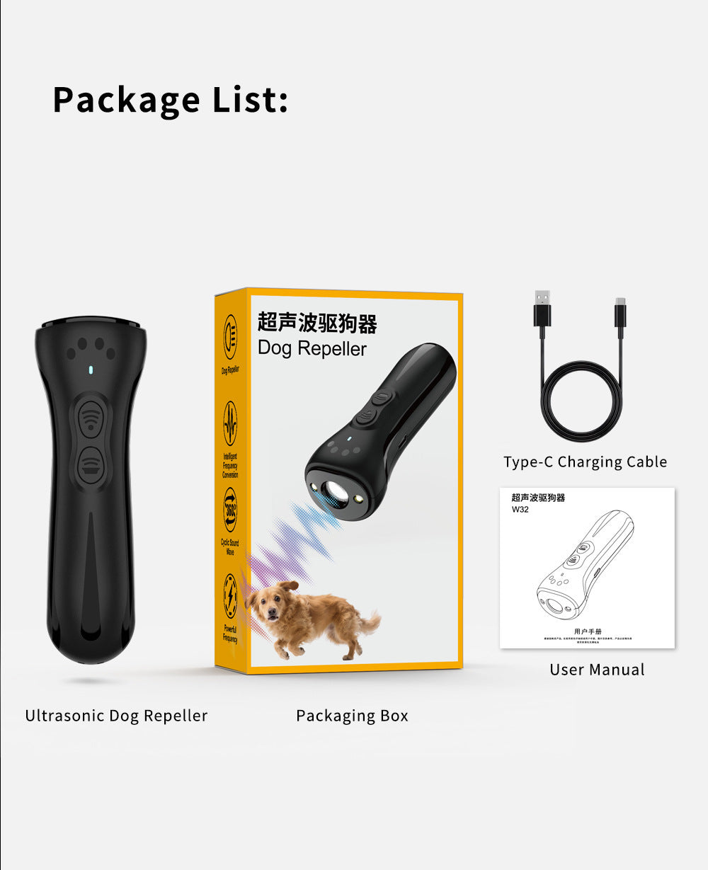 Ultrasonic Automatic Anti-Barking Device