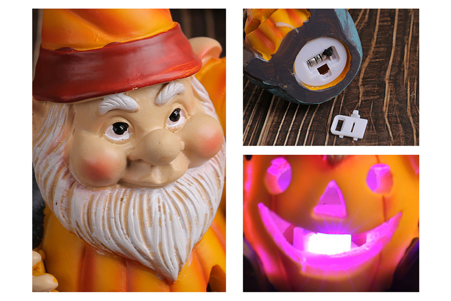 Halloween Glowing Gnome Ornament | 4 Styles Available