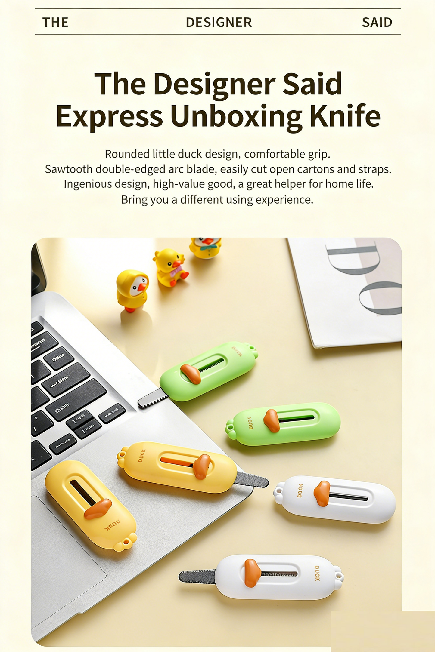 Little Yellow Duck Magnetic Box Opener