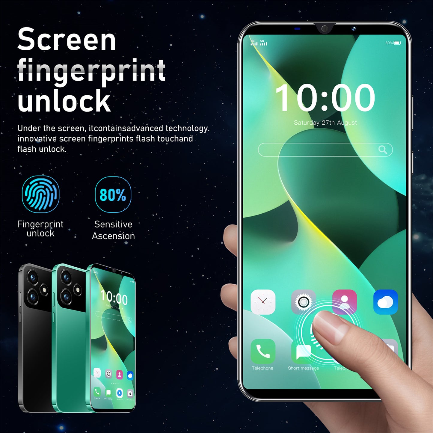 **M6Pro 5.5-inch smart Android phone**