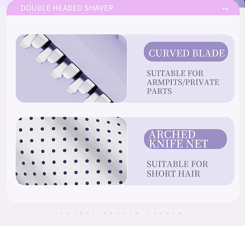 # Digital Display 5-in-1 Electric Hair Shaver for Women