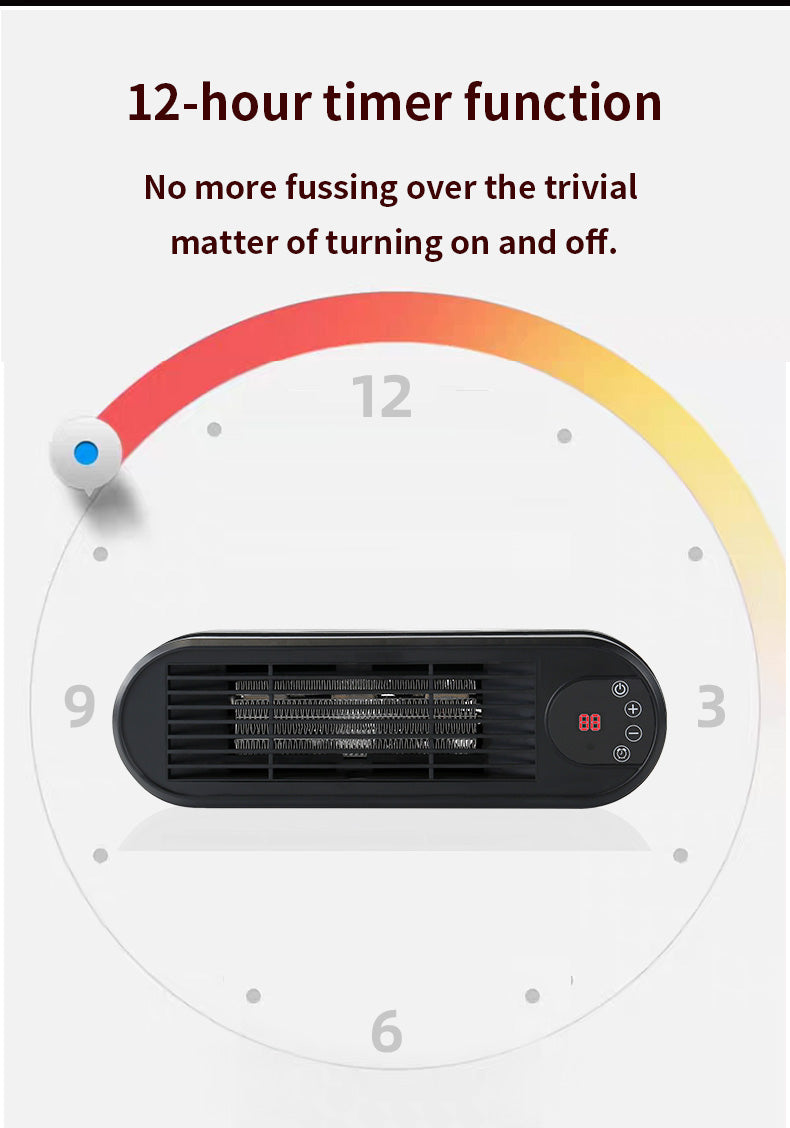 Desktop Heater | Small Home Heater -（UK plug）
