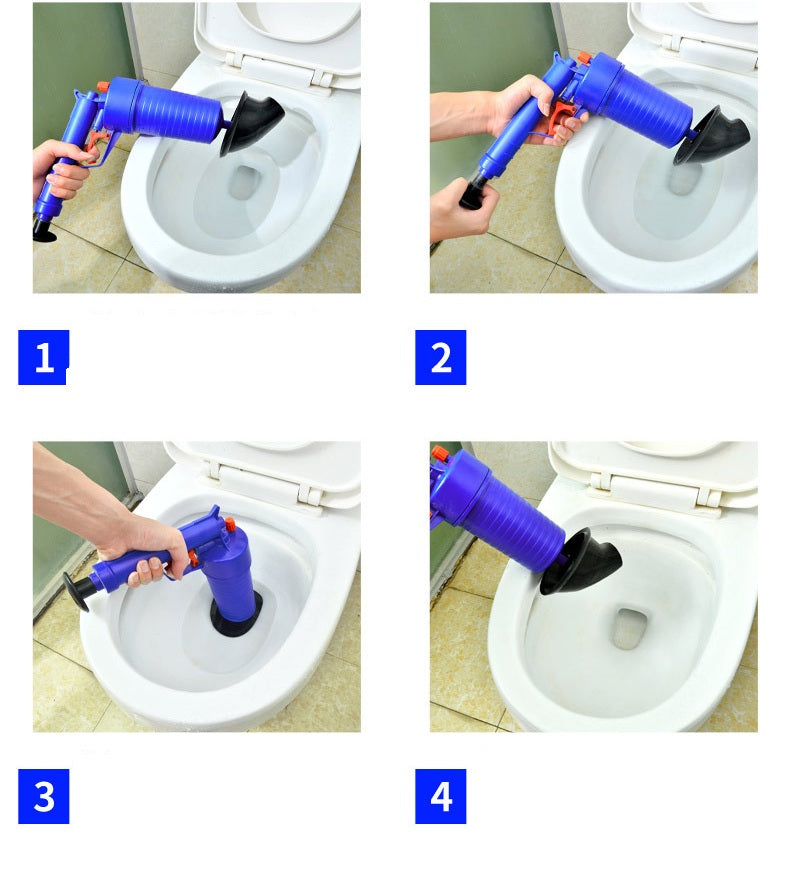 Pneumatic One-Shot Drain Cleaner