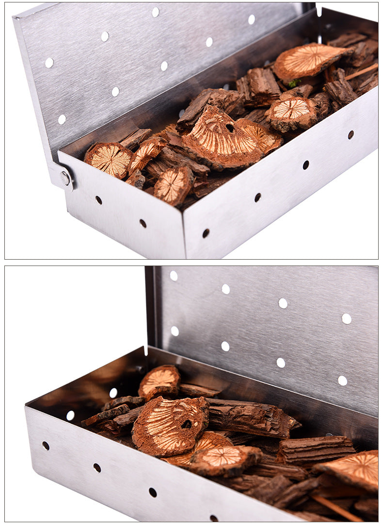 Stainless Steel BBQ Smoker Box
