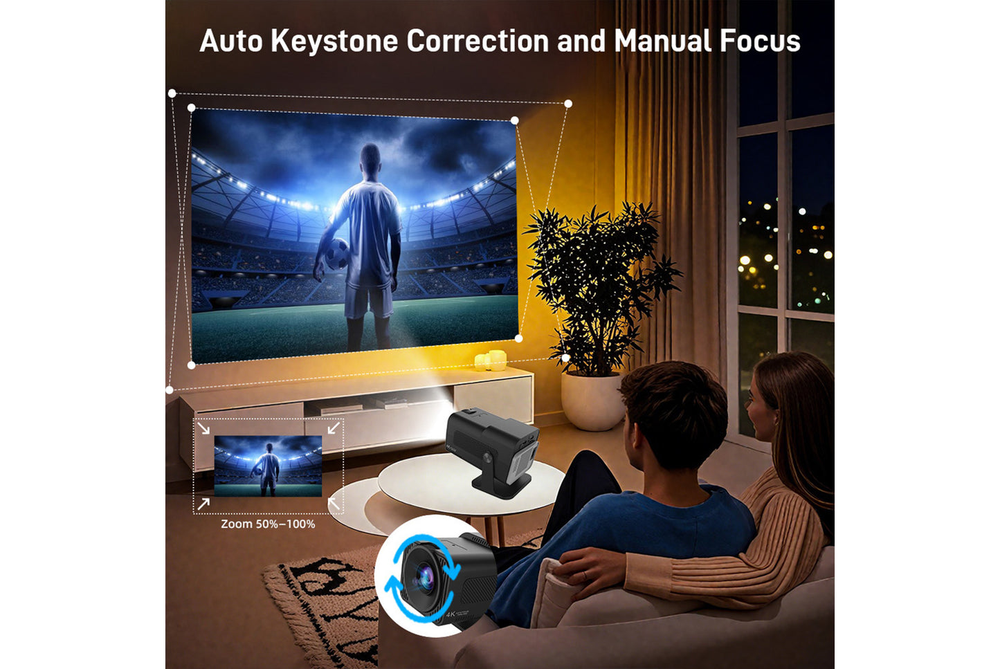 **X12 Smart 4K Projector 2+16GB Edition**