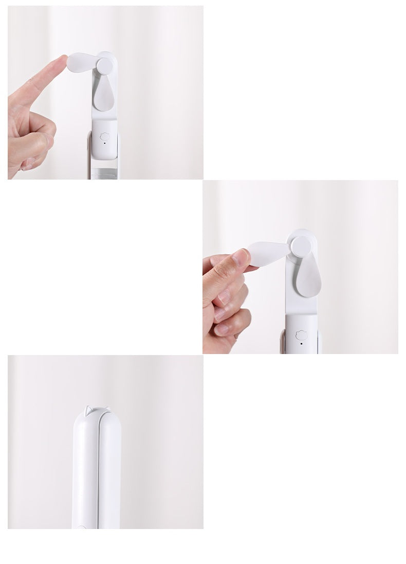 # 2-in-1 Folding Handheld Fan