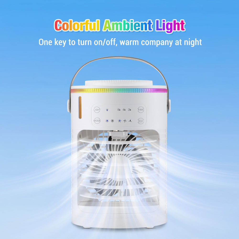 # Water-Cooled Spray Desktop Air Cooler