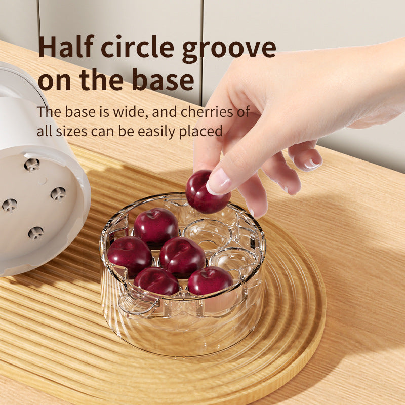 # Seven-Hole Press-Type Cherry Piter