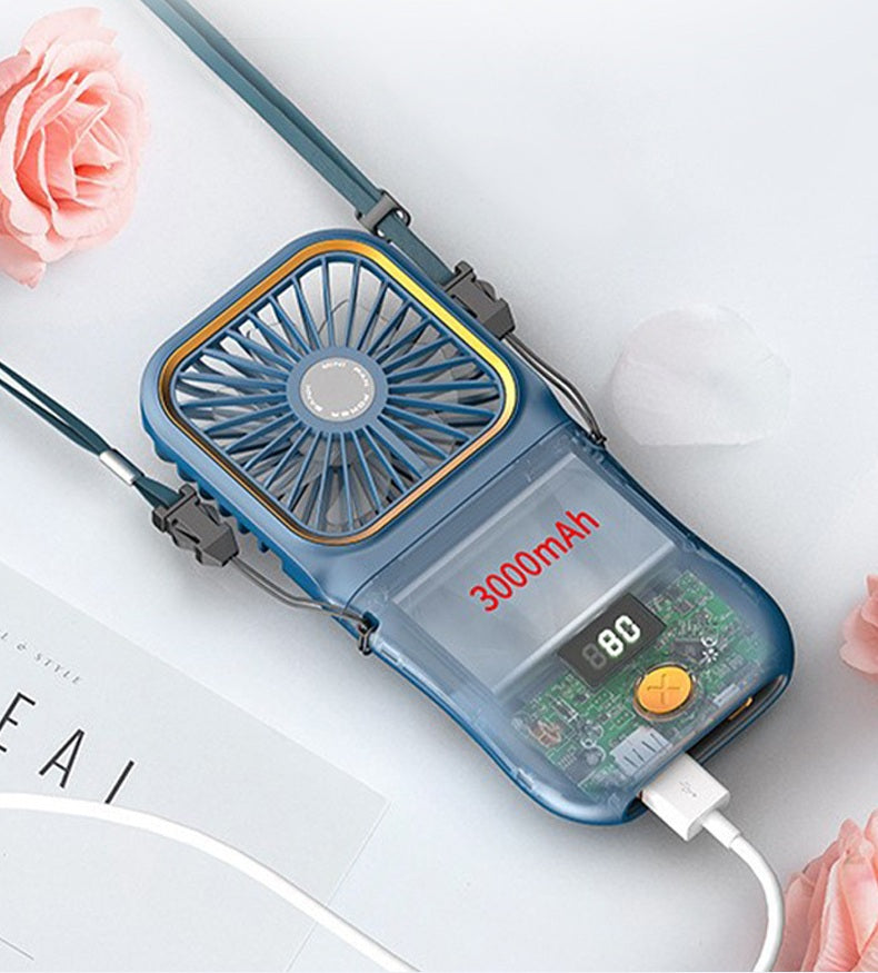 # Foldable Digital Display Handheld Fan