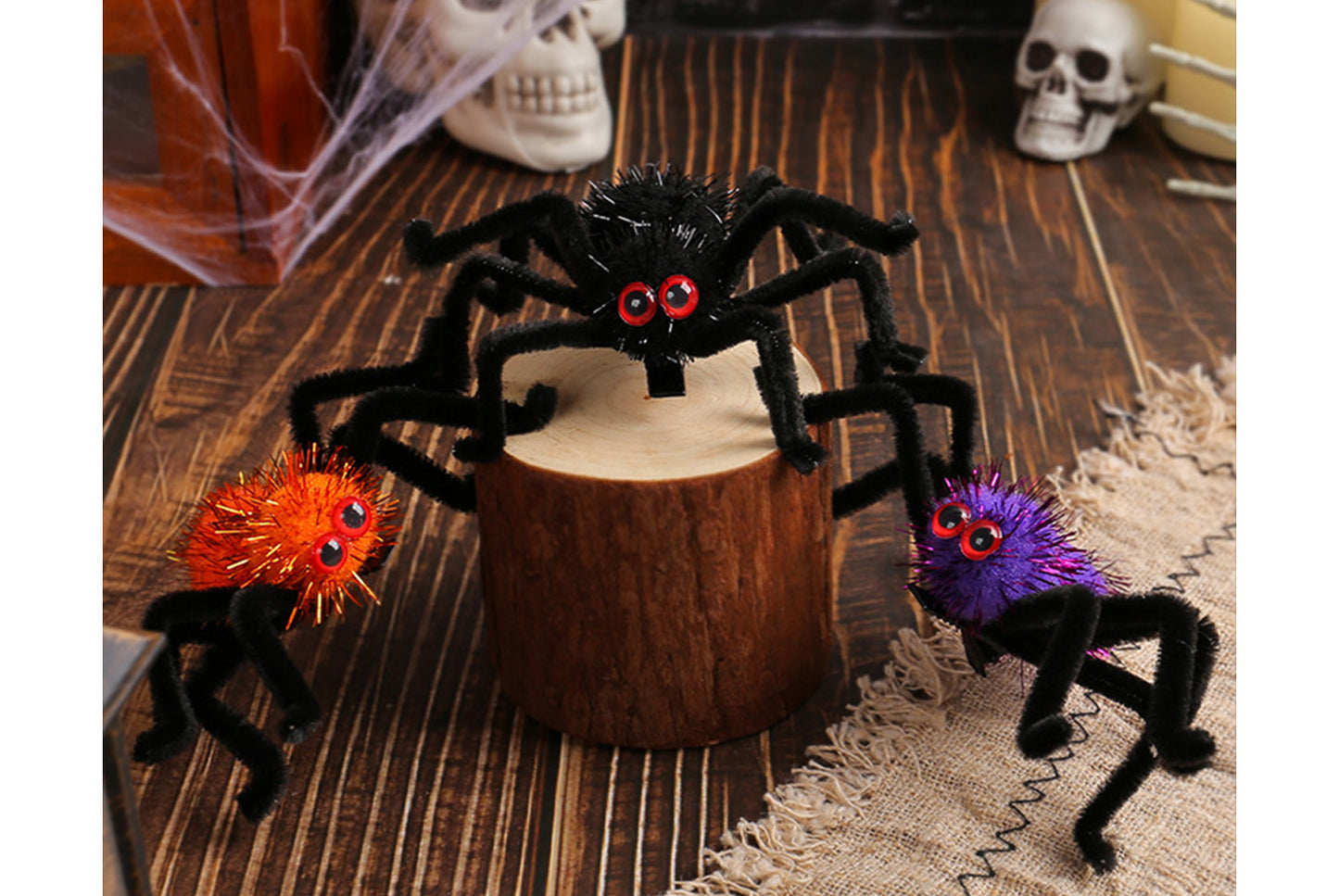 **Halloween Spider Hair Clips - Halloween Party Decorations for Kids and Adults**