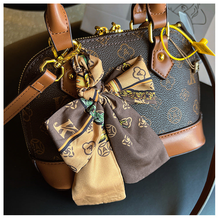 Monogram Letter Shell Bag