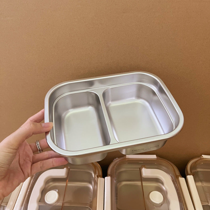 304 Stainless Steel Compartment Insulated Lunch Box