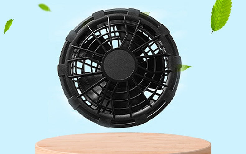 # Outdoor Cooling Vest with Air Conditioner Fan