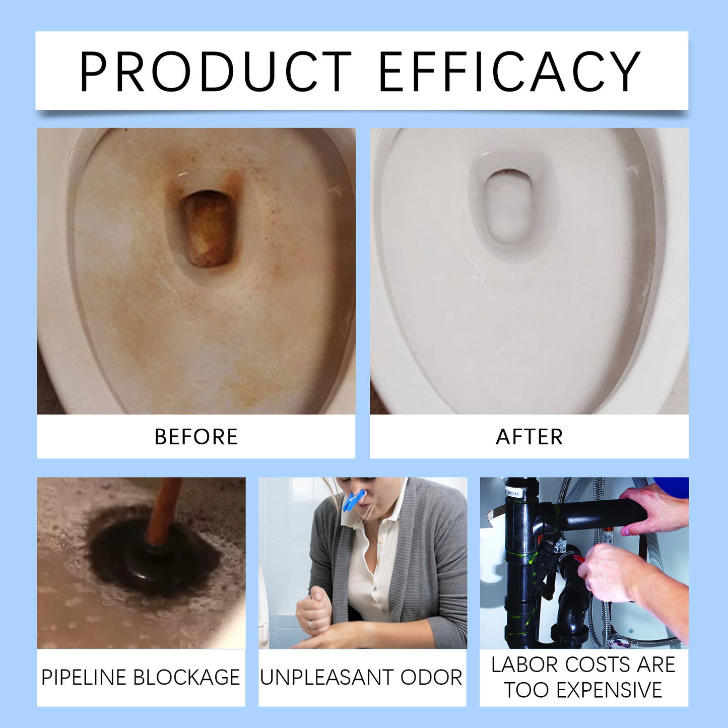 # Toilet Cleaning Effervescent Tablets