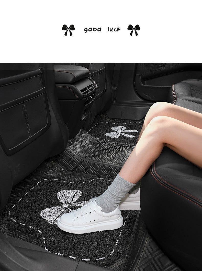 **Cute Universal Car Floor Mats for Women**