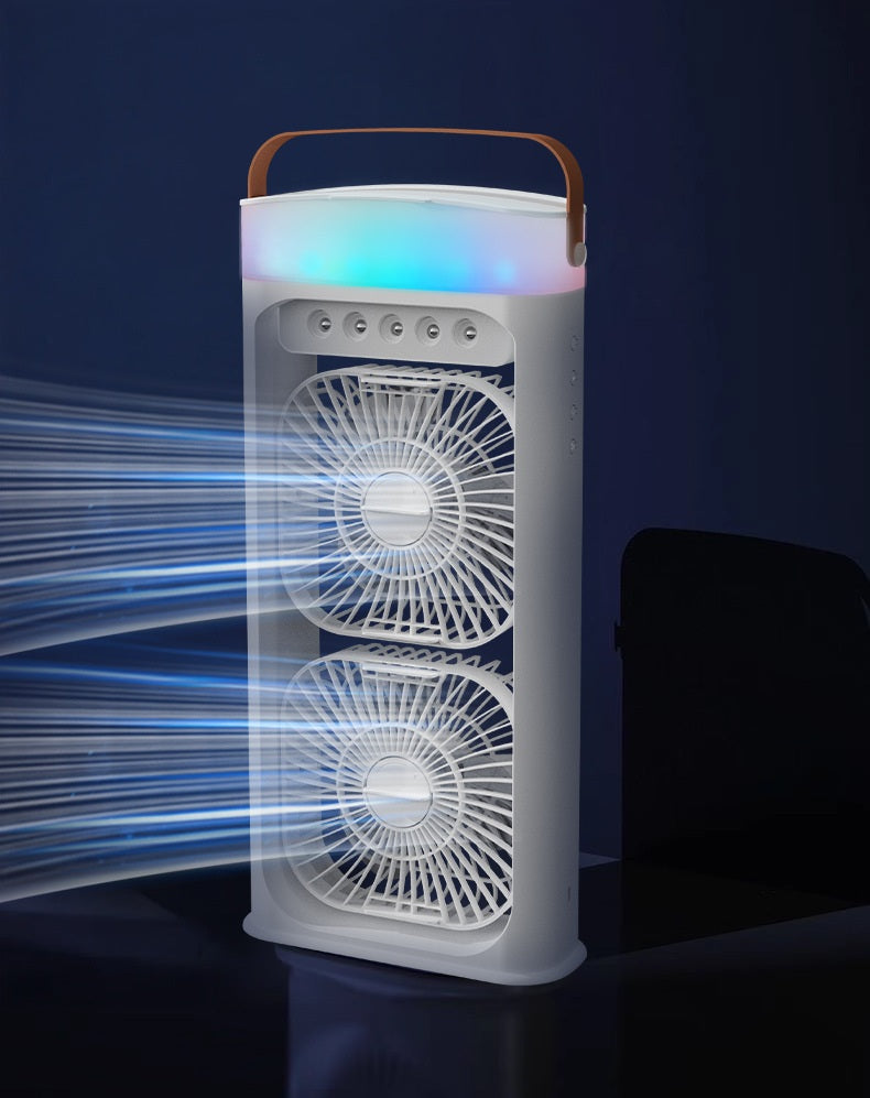 # Dual-Head Spray Water-Cooled Humidifier Fan