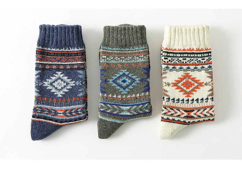 **Men's Autumn/Winter Socks | Mid-Calf Socks, 5-Pair Pack**