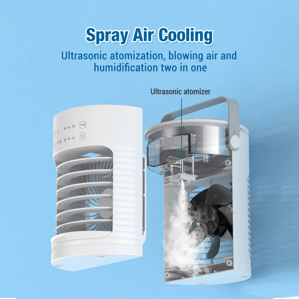# Water-Cooled Spray Desktop Air Cooler
