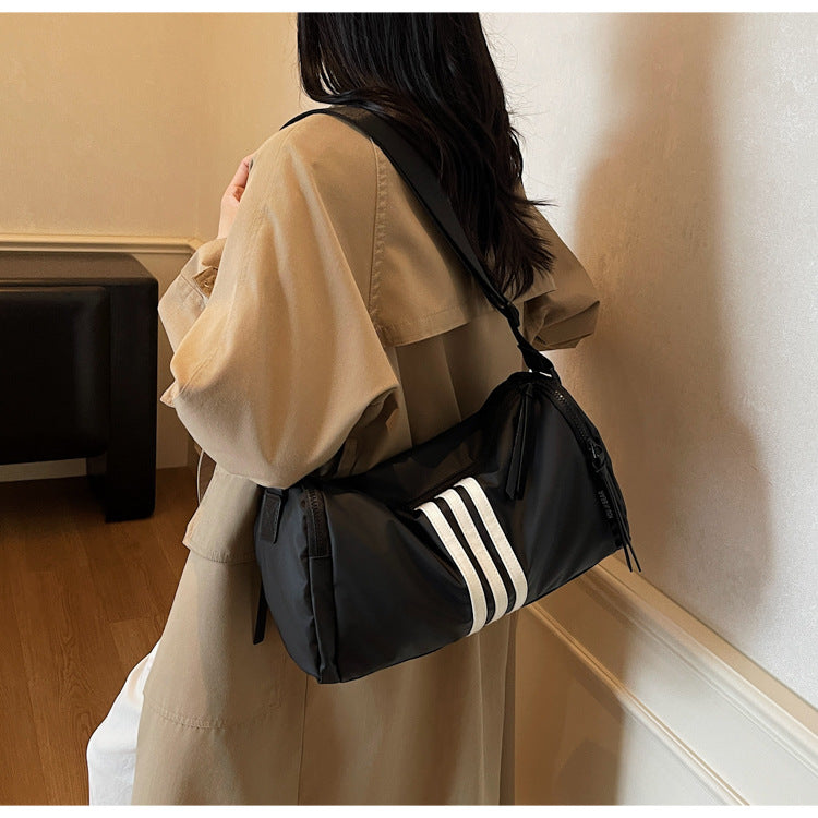 Stylish Sporty Cylindrical Bag