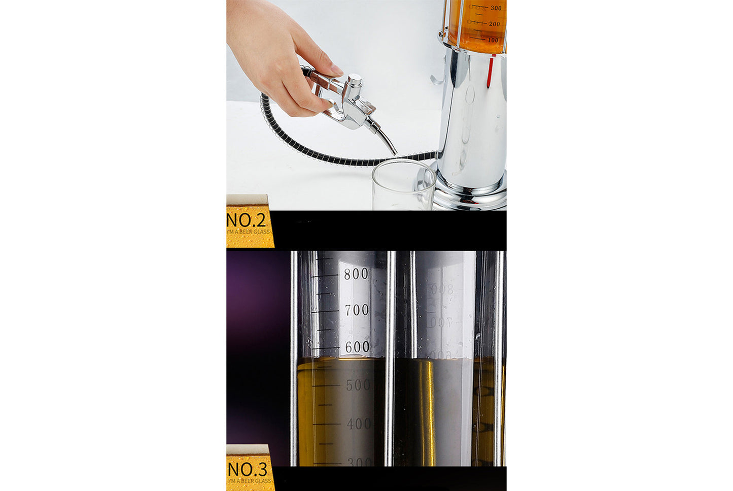 Double-Head Beer Dispenser