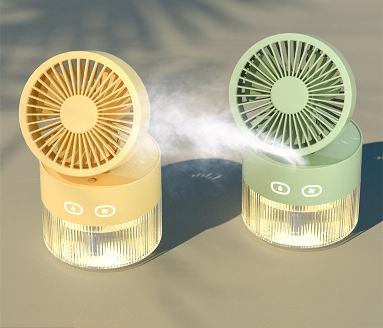 # Foldable Humidifying Spray Desktop Fan