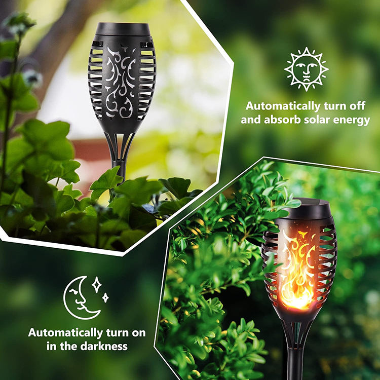 # Solar Torch-Shaped Garden Light