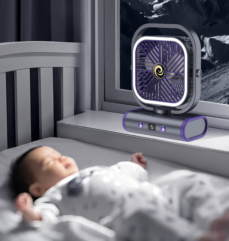 # USB Rechargeable Portable Circulating Fan
