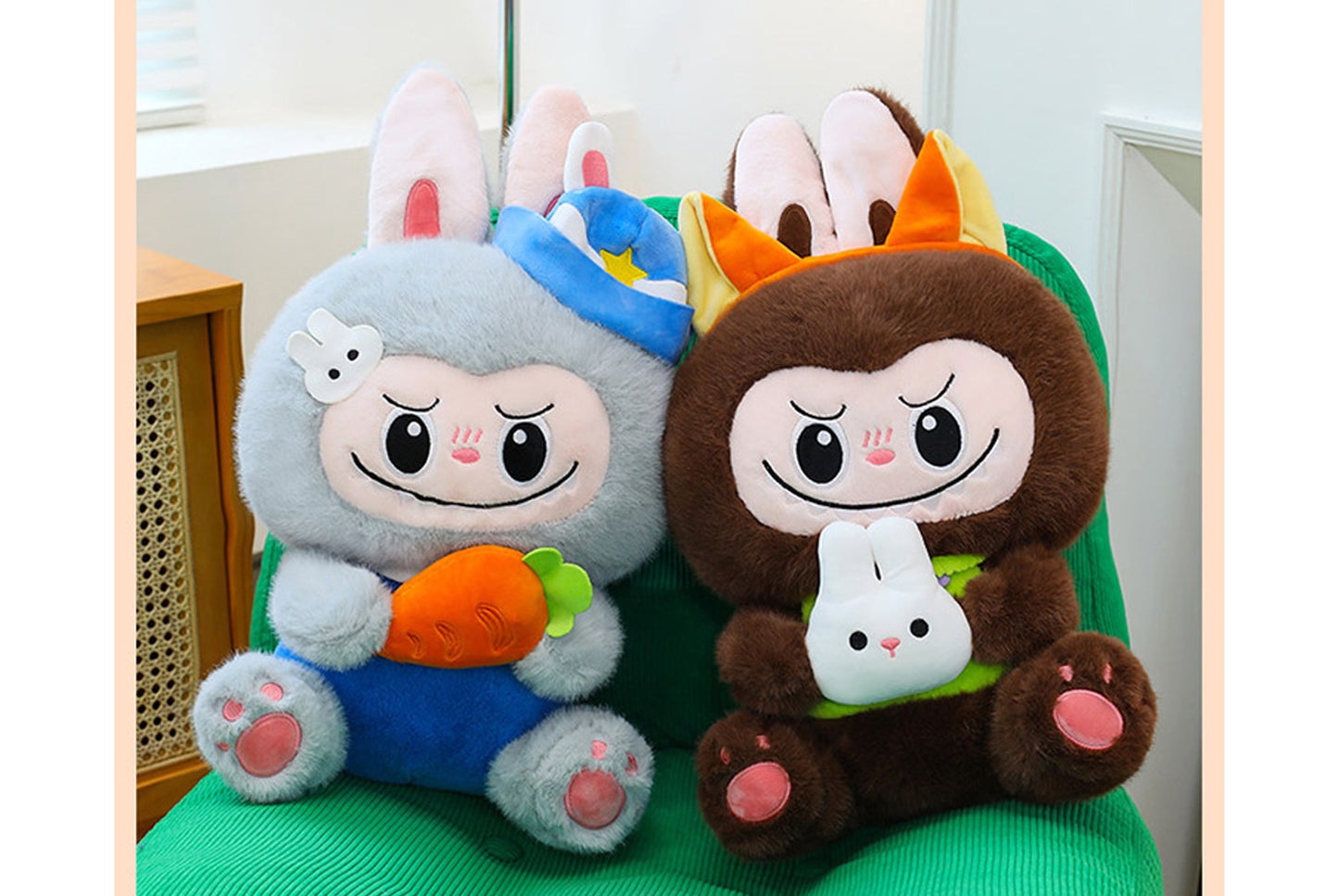 Transformation Labubu Plush Doll