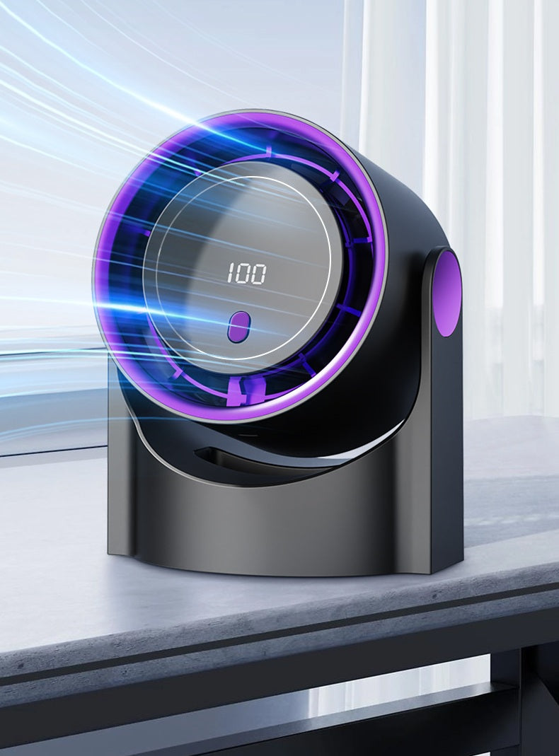 # Type-C Digital Display Five-Speed Desktop Fan