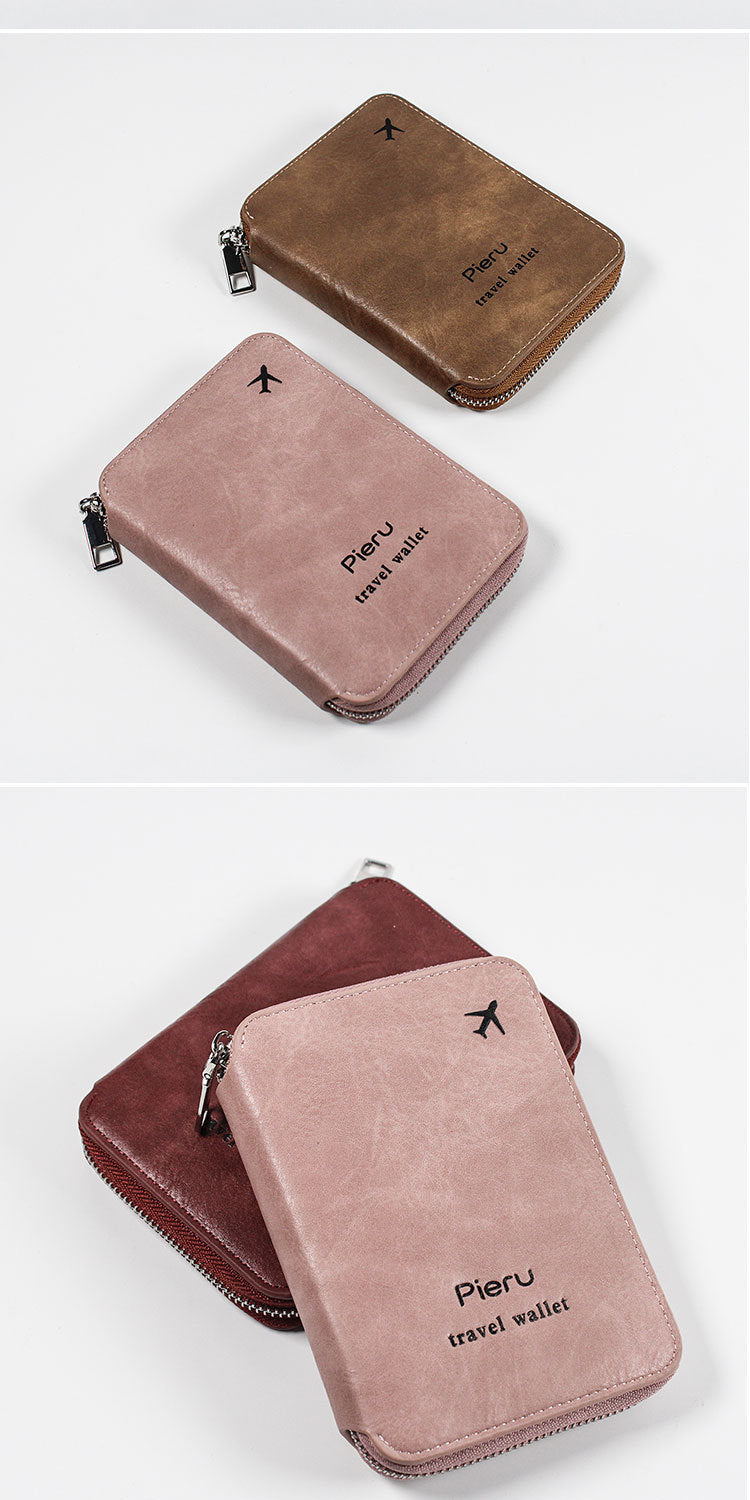 Multifunctional Anti-Theft Passport Holder