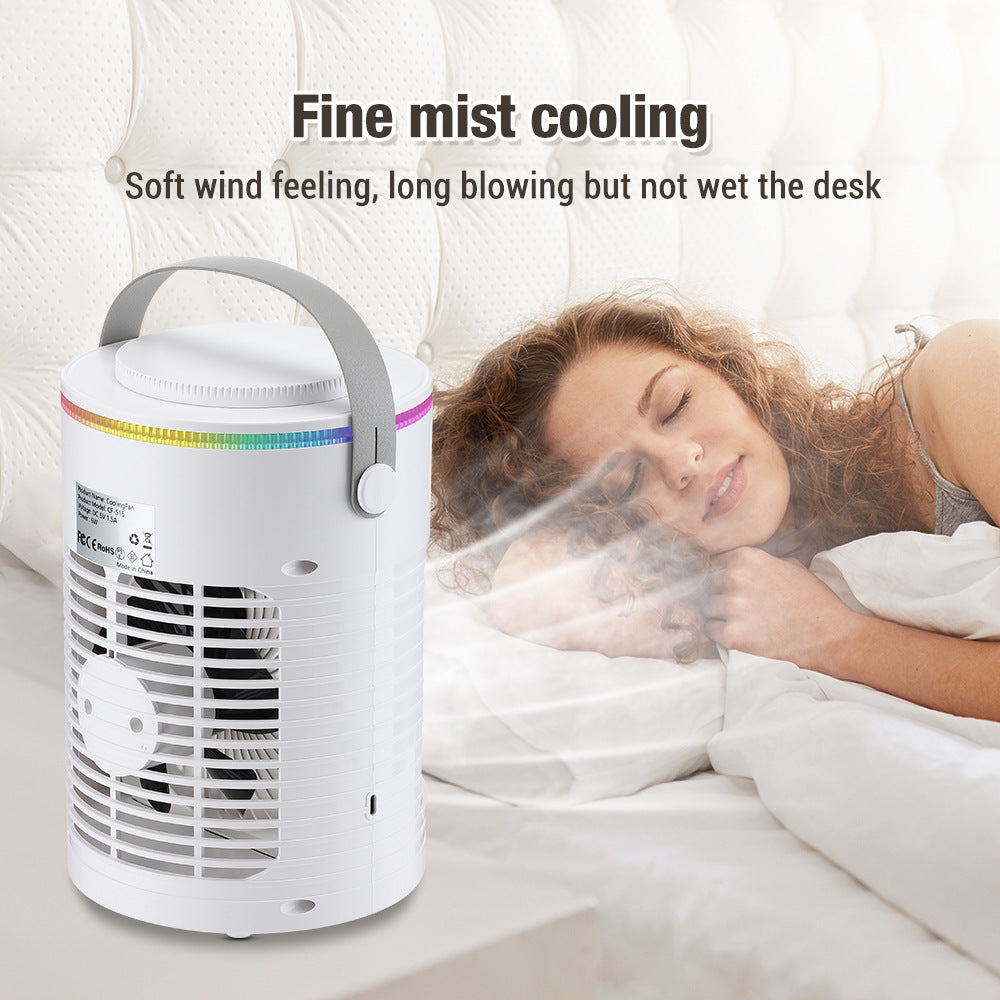 # Water-Cooled Spray Desktop Air Cooler