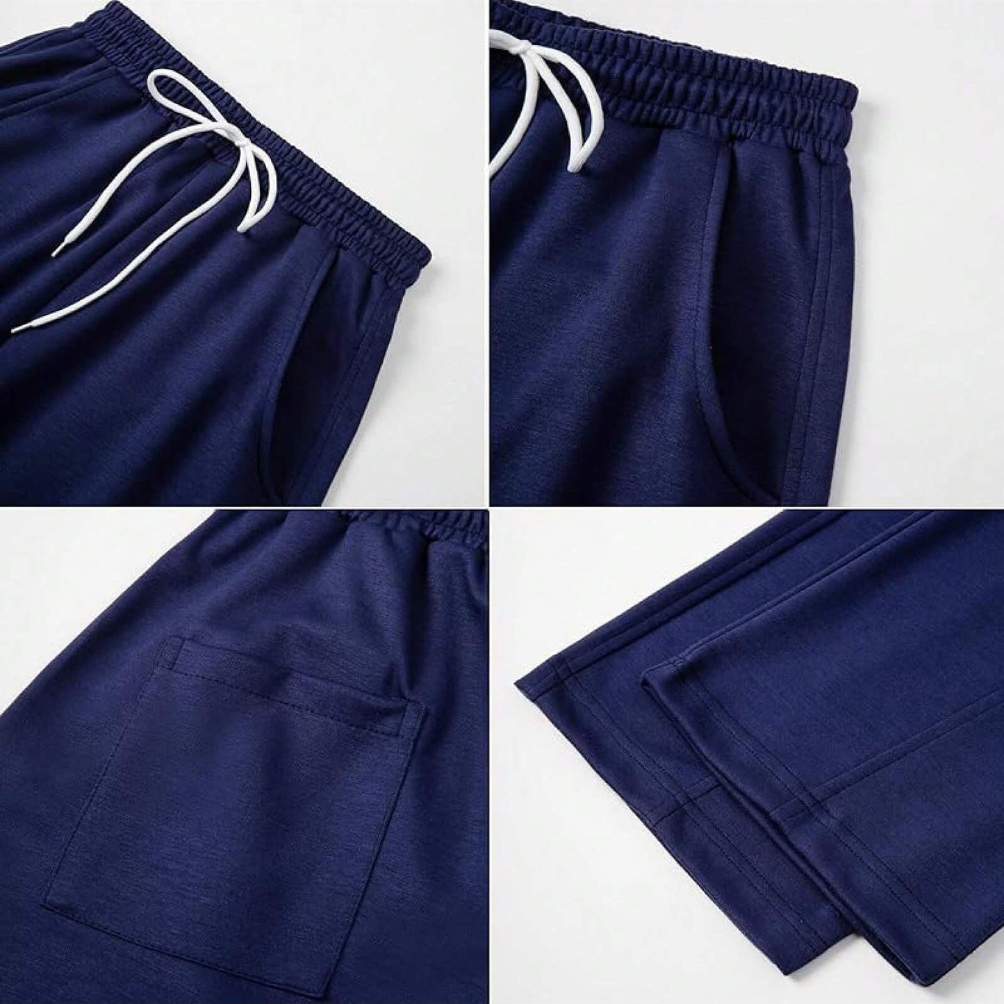 Loose-fitting Straight-Leg Sports Pants