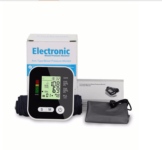 Medical-Grade Voice-Activated Electronic Blood Pressure Monitor