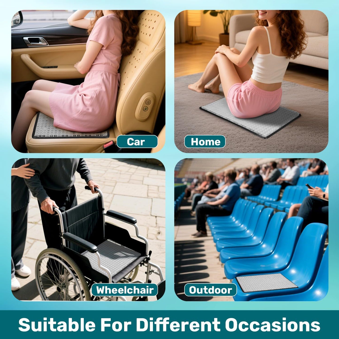 # Breathable Car Seat Cushion