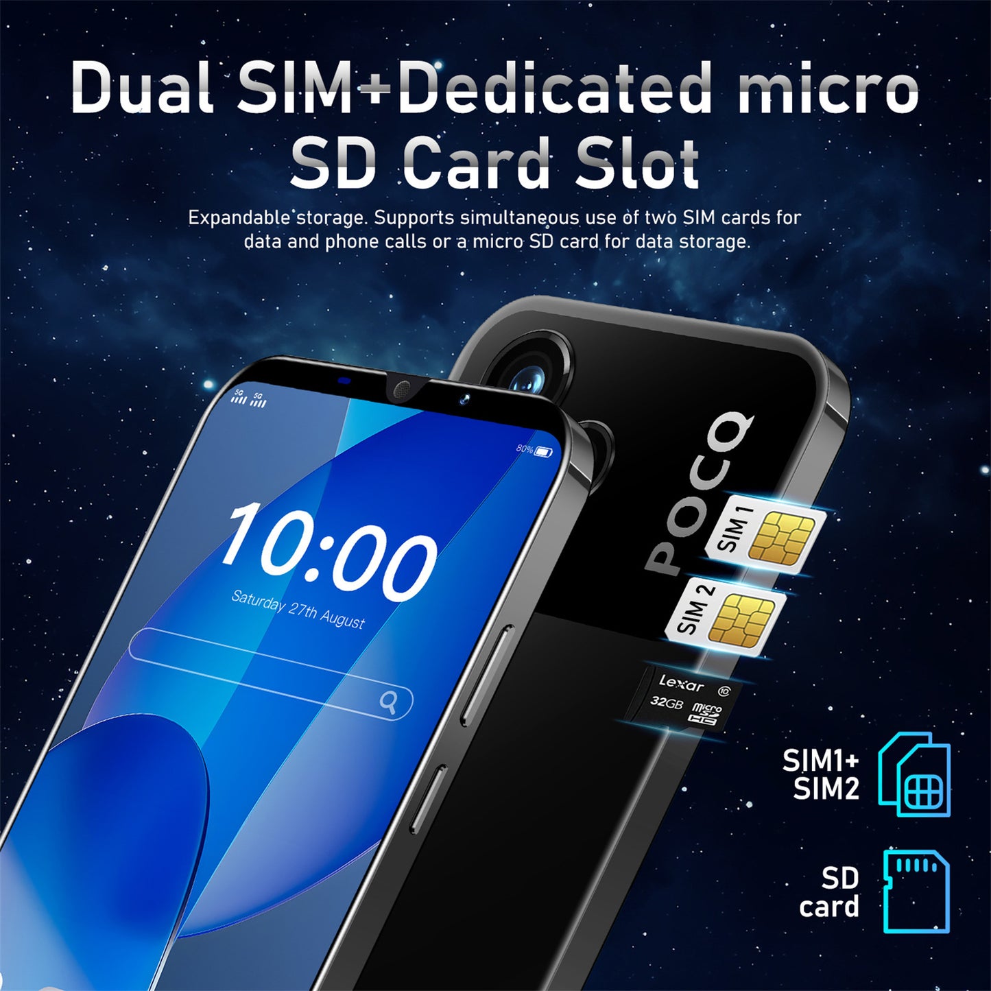 **M6Pro 5.5-inch smart Android phone**
