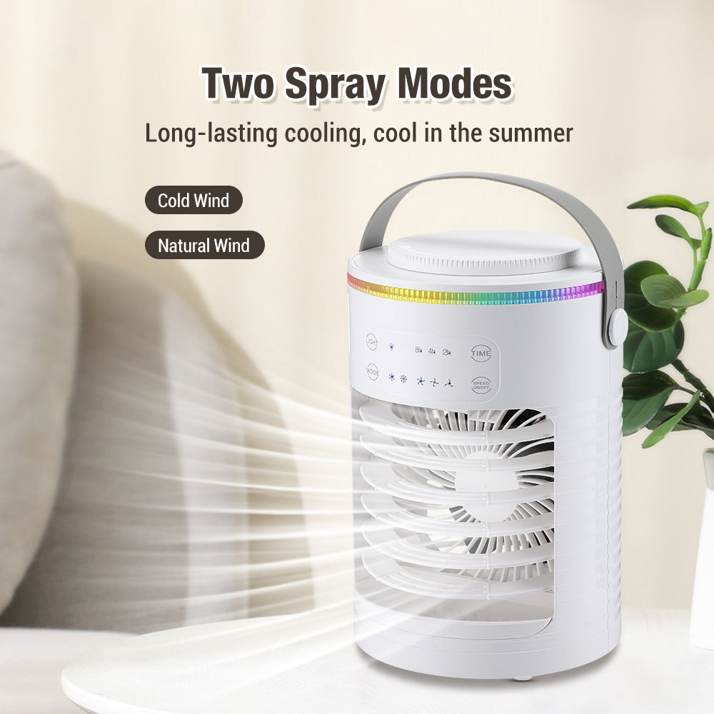 # Water-Cooled Spray Desktop Air Cooler