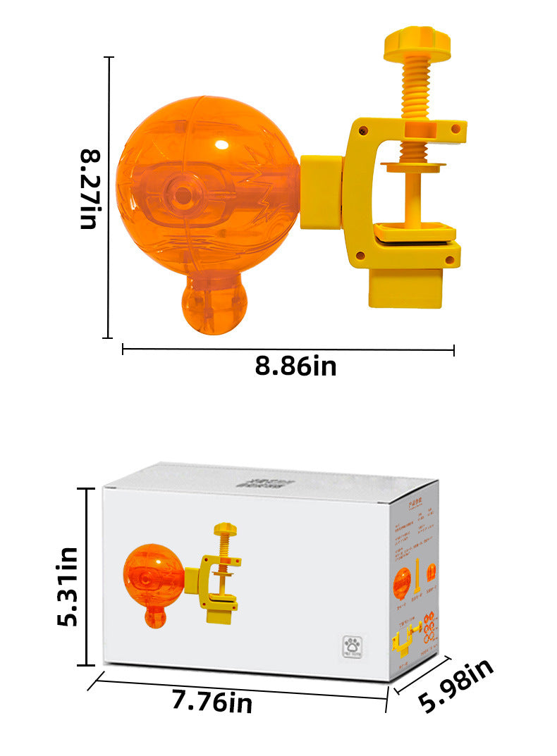 # Adjustable Pet Food Dispenser Toy