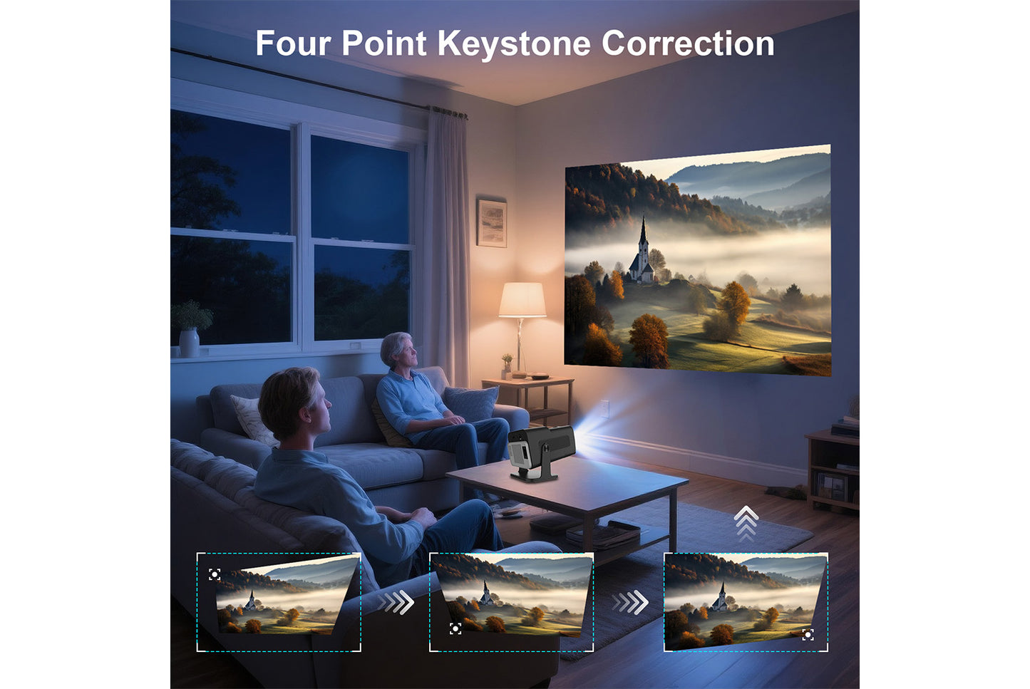 **X12 Smart 4K Projector 2+16GB Edition**