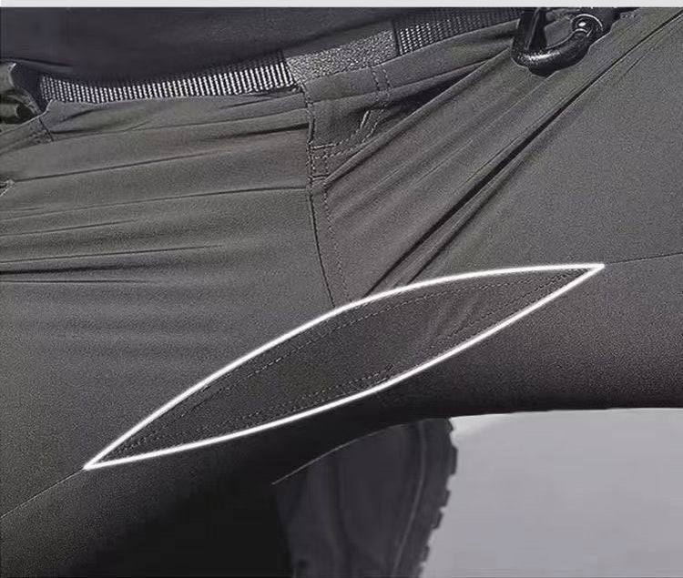 Outdoor soft shell men's jacket pants